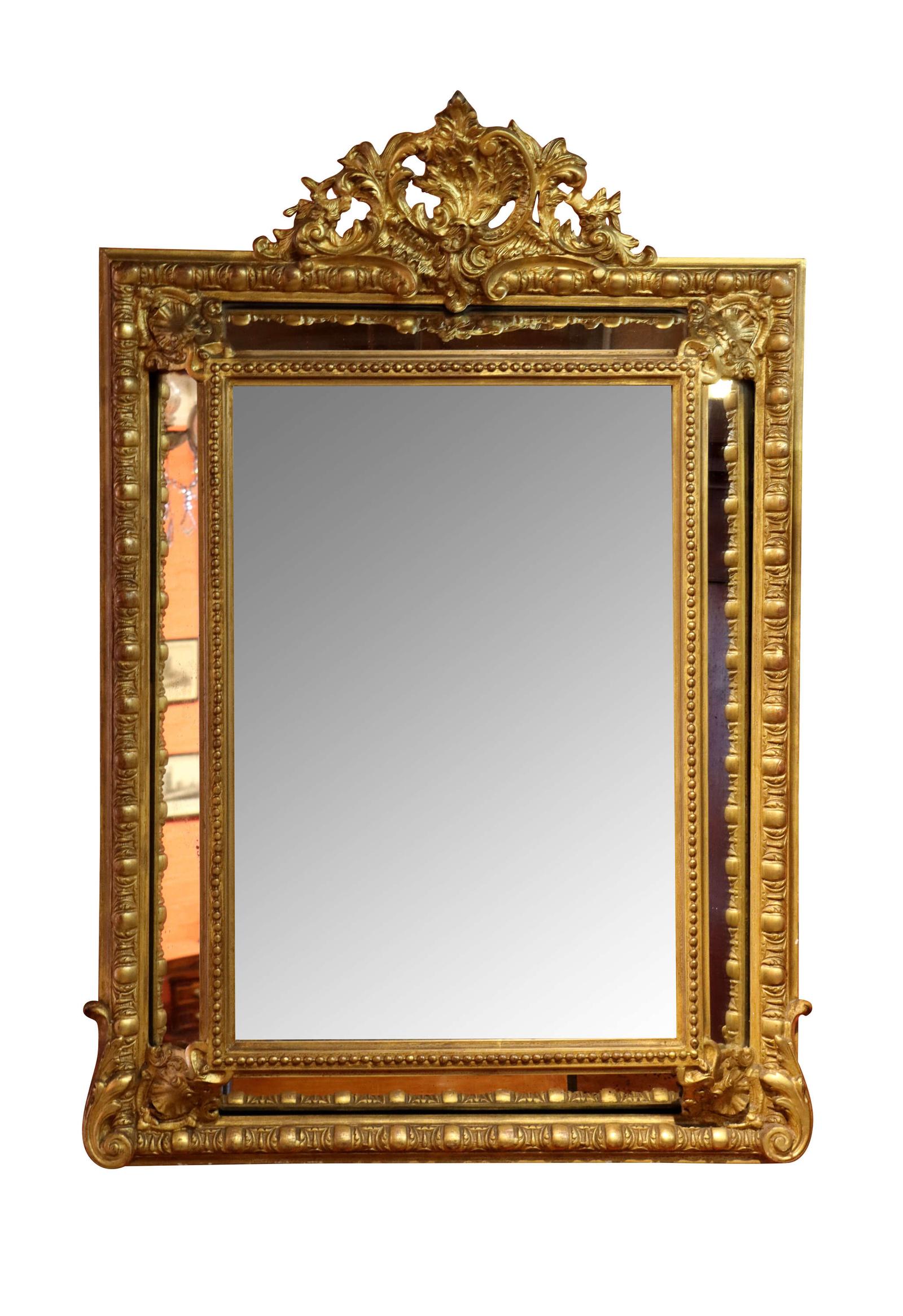 French Late 19th Century Giltwood Mirrors - main image