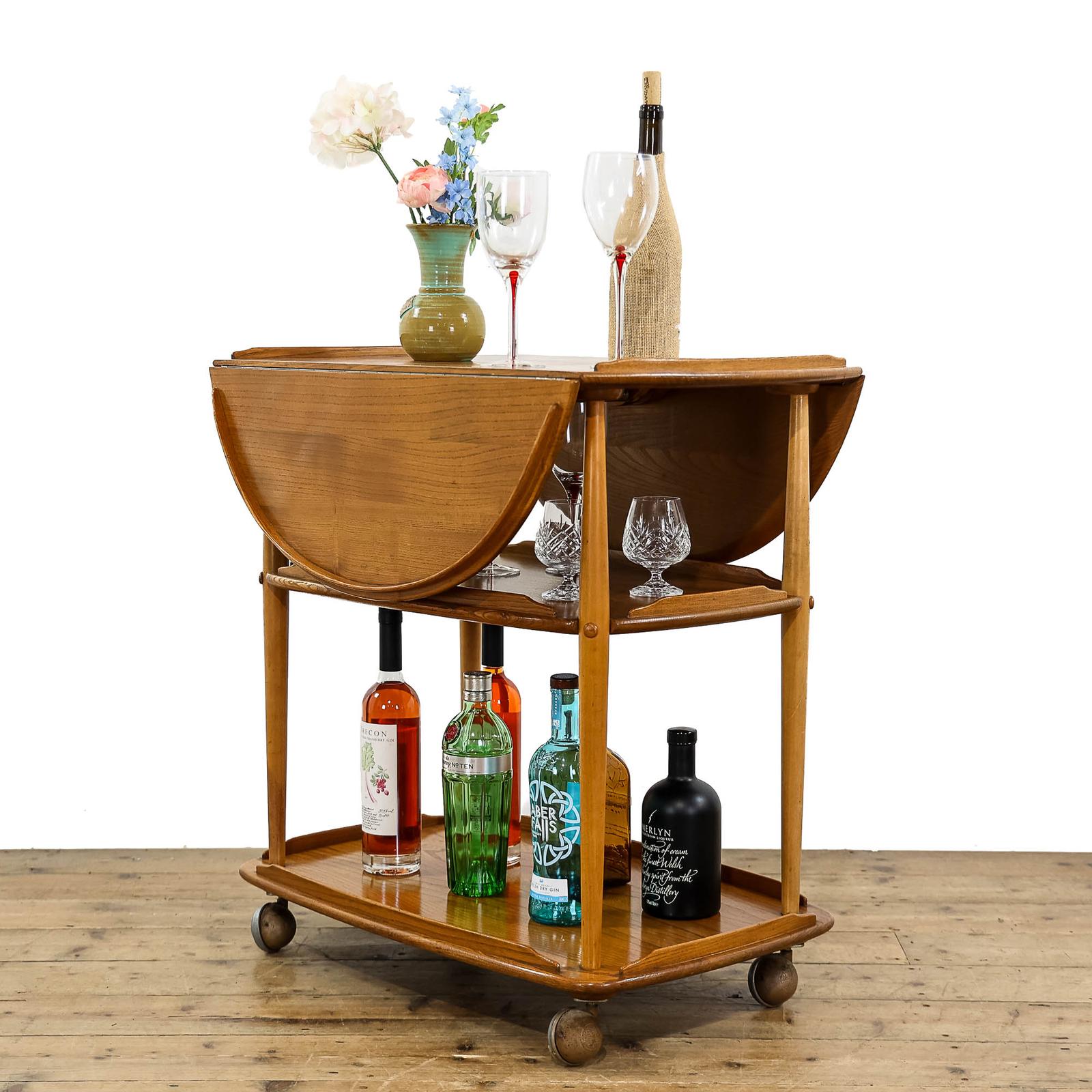 Vintage Ercol Folding Tea Trolley (1 of 10) Vintage Ercol Folding Tea Trolley (1 of 10)