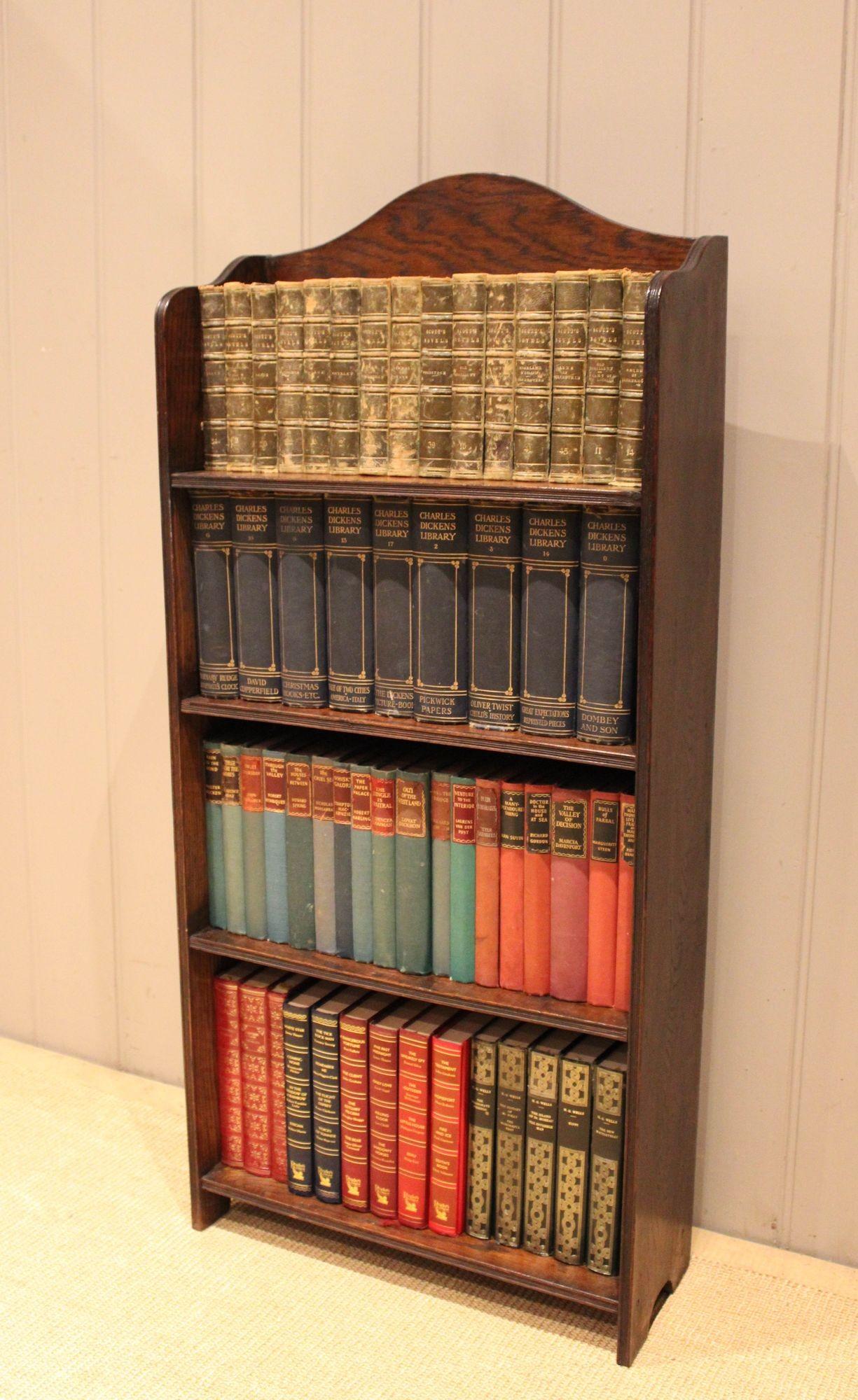 Oak Open Bookcase (1 of 12) Oak Open Bookcase (1 of 12)