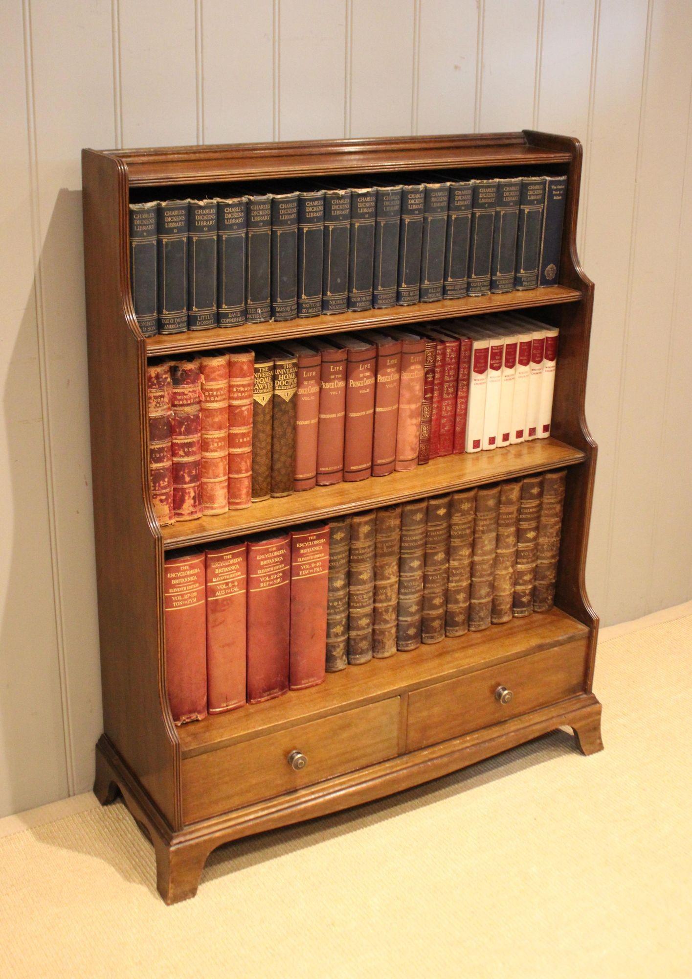 Regency Style Mahogany Open Bookcase (1 of 12) Regency Style Mahogany Open Bookcase (1 of 12)