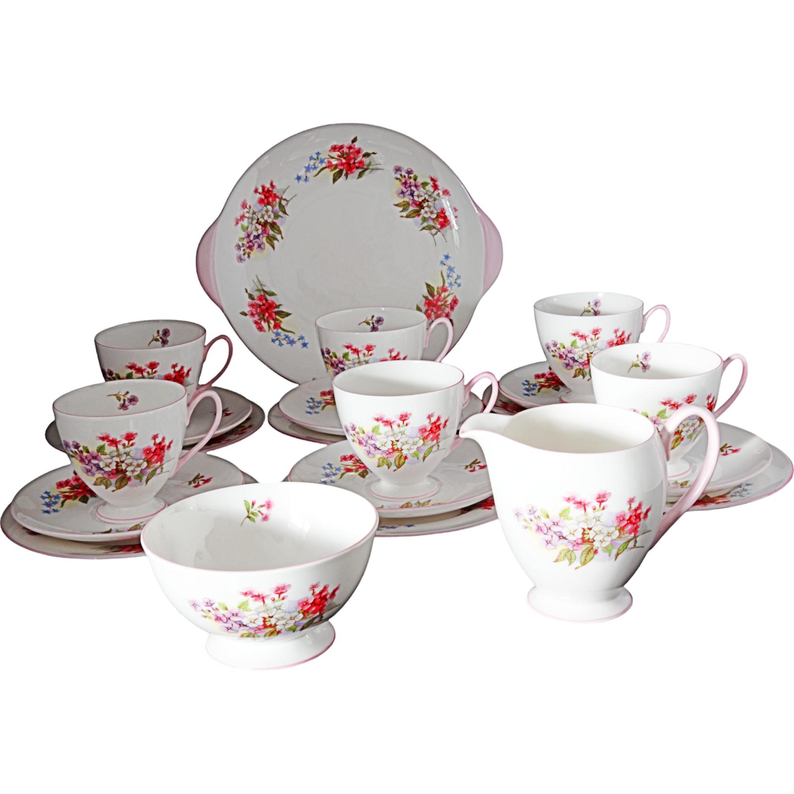 Shelley Bone China Tea  Service (1 of 4)