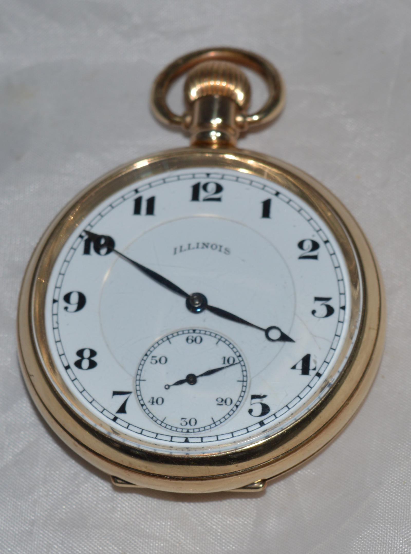 Illinois Watch Company Pocket Watch (1 of 4) Illinois Watch Company Pocket Watch (1 of 4)