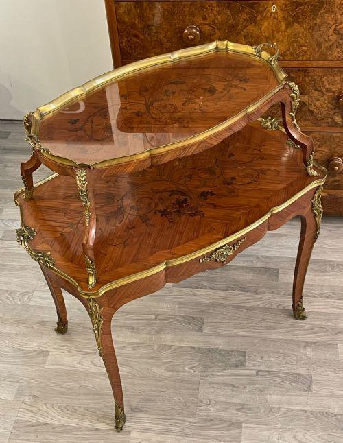 French 19th Century Kingwood Etagère (1 of 7) French 19th Century Kingwood Etagère (1 of 7)