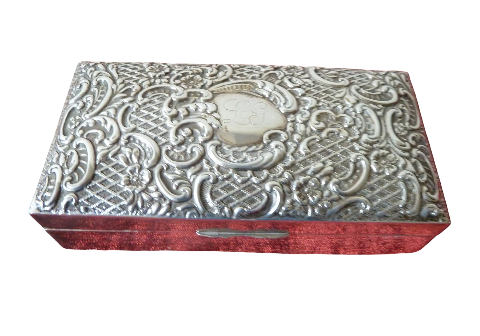 SILVER BOX HALLMARKED 1904 (1 of 8) SILVER BOX HALLMARKED 1904 (1 of 8)