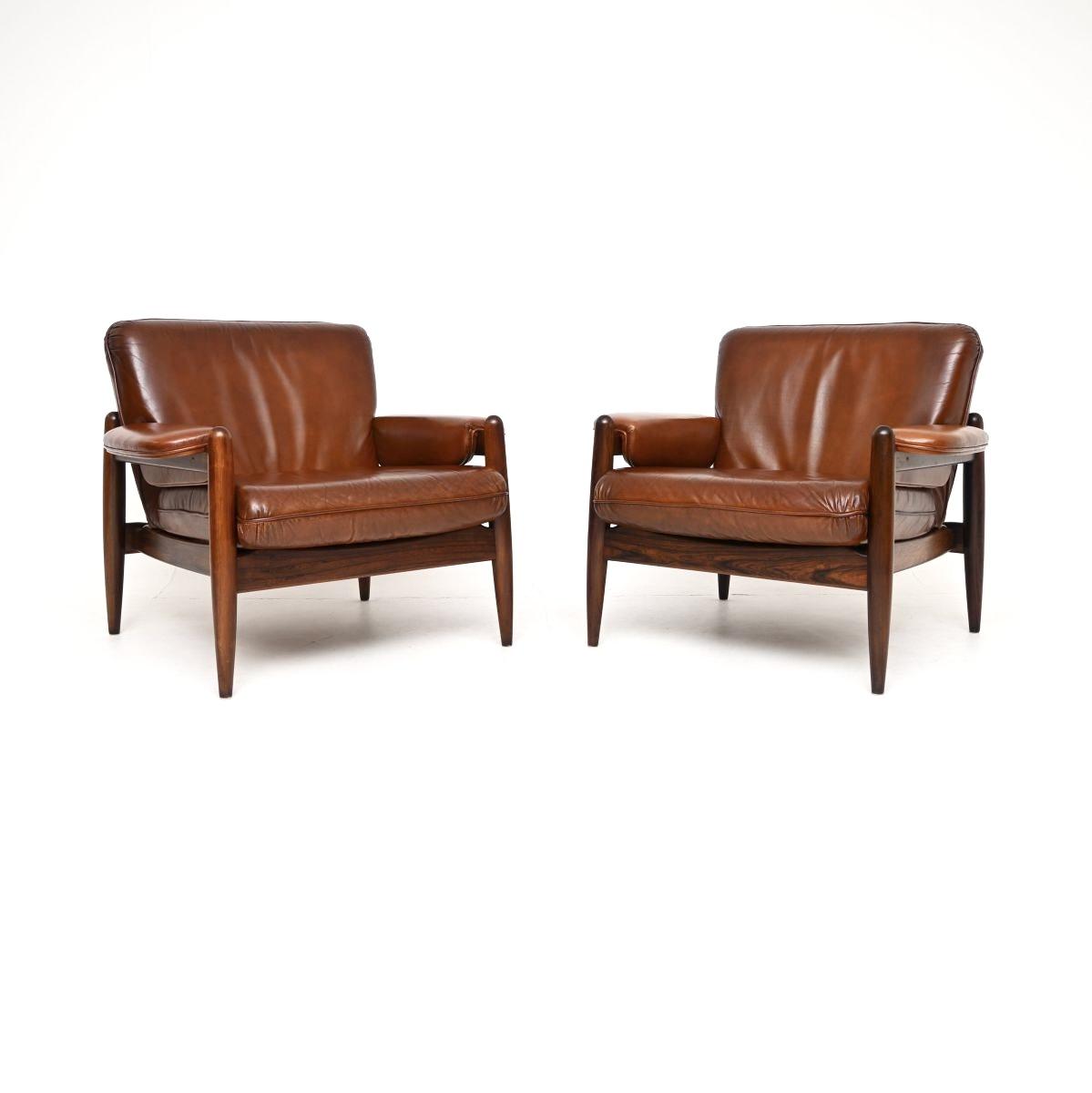 Mid 20th Century Leather Chairs - main image