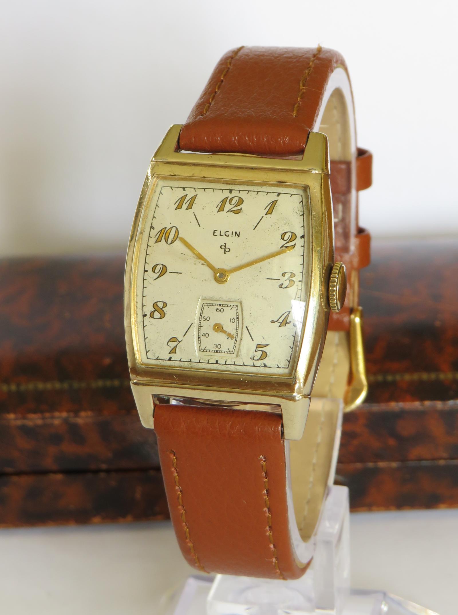 Watch : Gents 1948 Elgin Wrist Watch (1 of 6) Watch : Gents 1948 Elgin Wrist Watch (1 of 6)