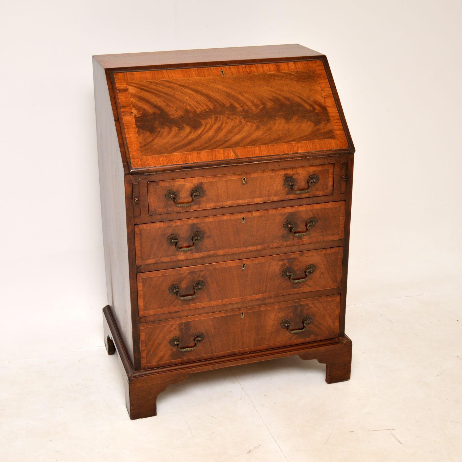 Antique Mahogany Writing Bureau (1 of 12) Antique Mahogany Writing Bureau (1 of 12)