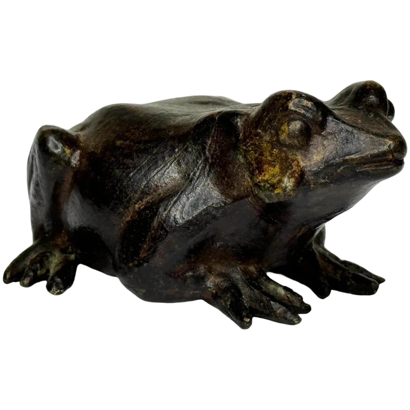 19th Century French Bronze Frog Sculpture c.1850 – Parisian Workshop – Modelled in the Manner of Moigniez (1 of 38) 19th Century French Bronze Frog Sculpture c.1850 – Parisian Workshop – Modelled in the Manner of Moigniez (1 of 38)
