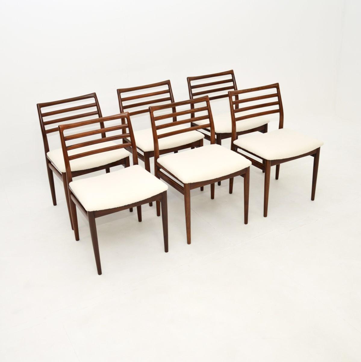 Set of Six Danish Vintage Rosewood Dining Chairs by Erling Torvits (1 of 12) Set of Six Danish Vintage Rosewood Dining Chairs by Erling Torvits (1 of 12)