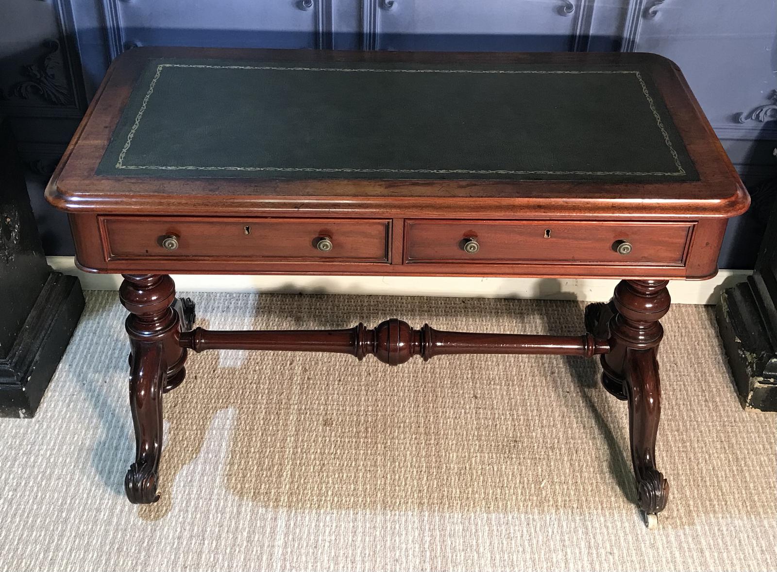 Victorian Mahogany Library Table (1 of 1) Victorian Mahogany Library Table (1 of 1)