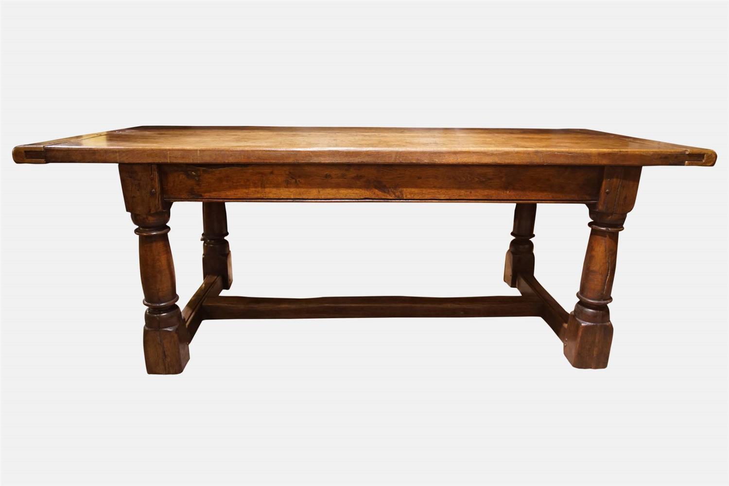 19th Century Oak Refectory Table (1 of 1) 19th Century Oak Refectory Table (1 of 1)