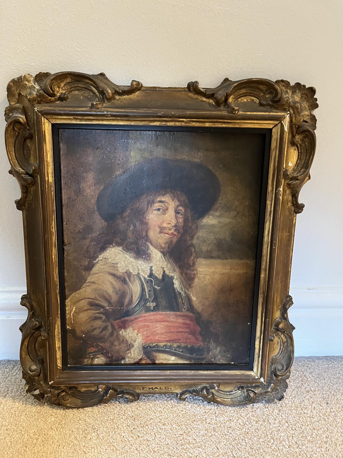Antique Oil Painting Attribute (copy) Franz Hals (1 of 3)
