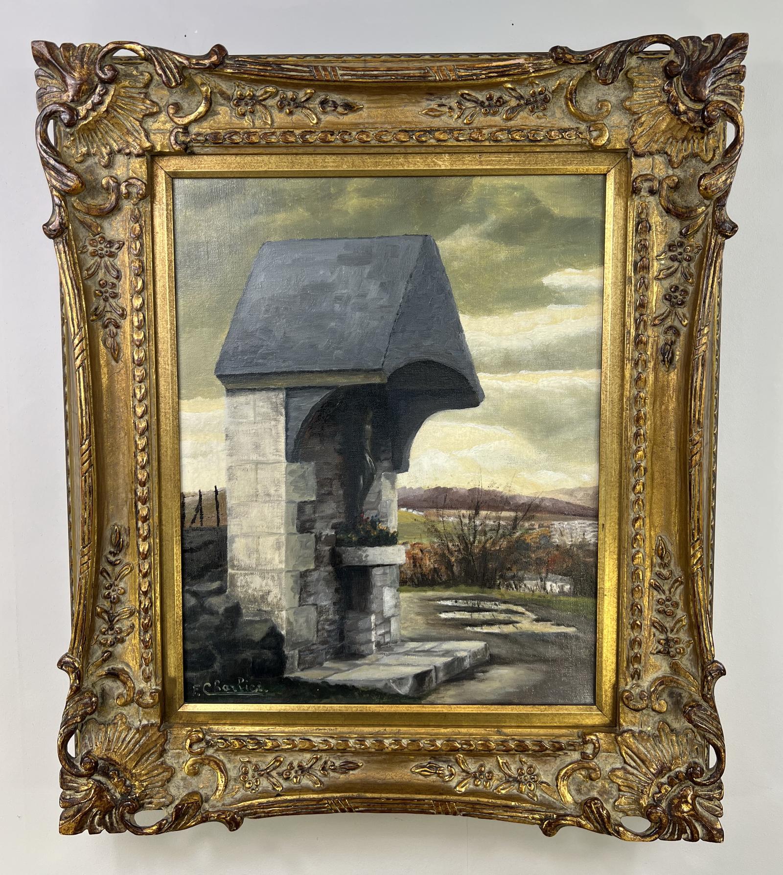 Vintage Oil Painting in Frame (1 of 13)
