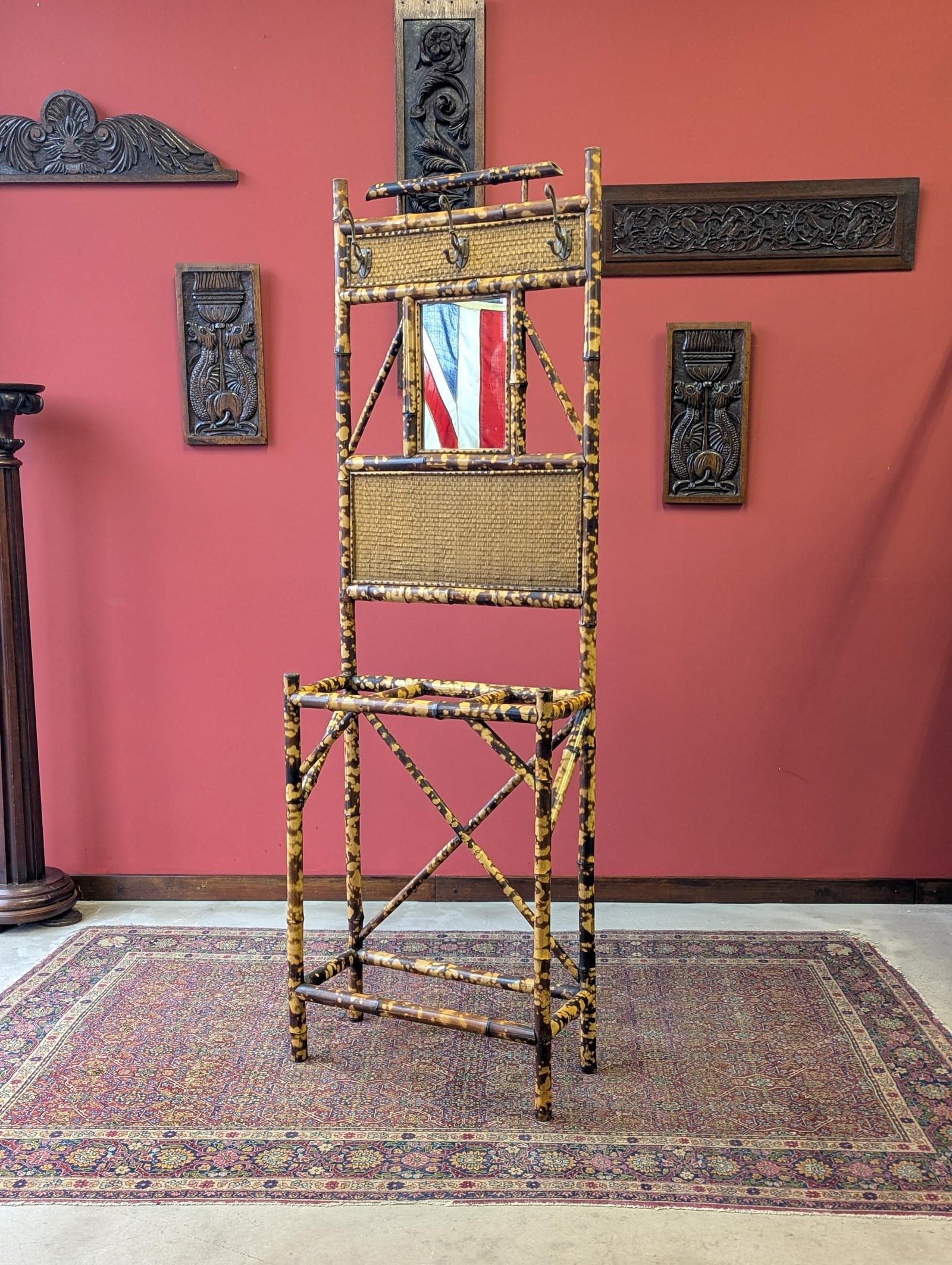 Antique Victorian Aesthetic Movement Tiger Bamboo Hall Stand (1 of 10) Antique Victorian Aesthetic Movement Tiger Bamboo Hall Stand (1 of 10)