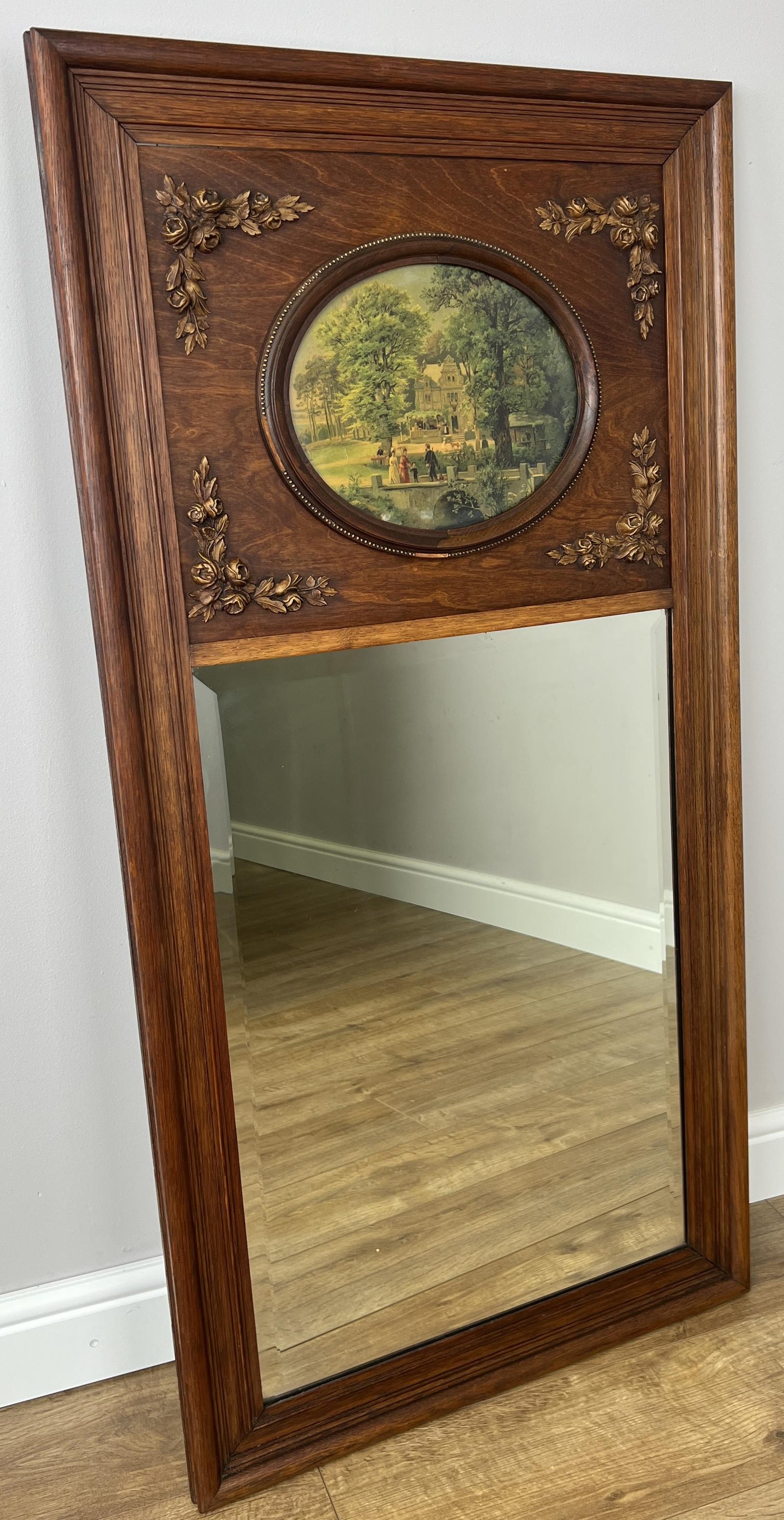 Wall Mirror Antique French Style Oak Carved Ornate Wall Frame (1 of 13) Wall Mirror Antique French Style Oak Carved Ornate Wall Frame (1 of 13)