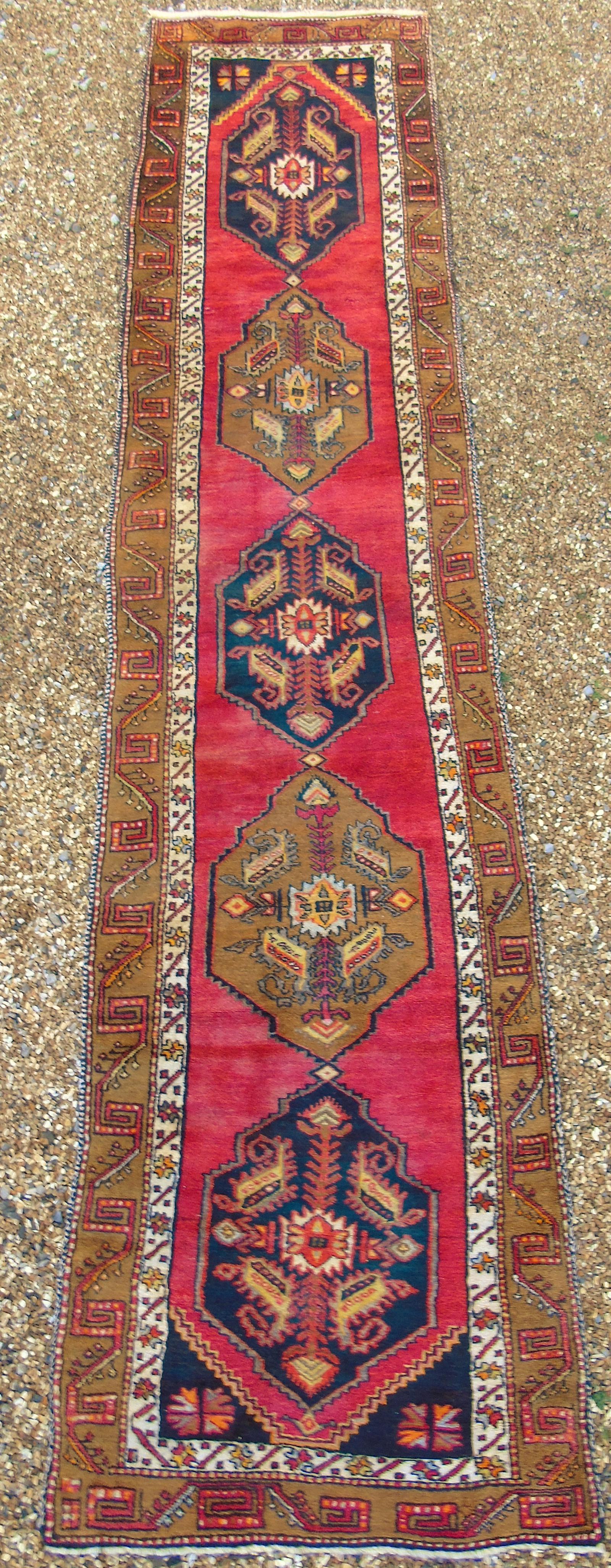 Antique Kurdish Runner Carpet (1 of 10)