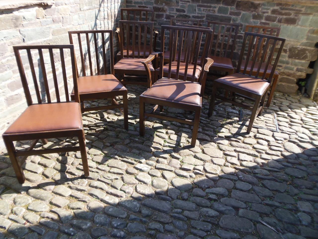 Edward Barnsley Chairs - A Complete Set (1 of 11) Edward Barnsley Chairs - A Complete Set (1 of 11)