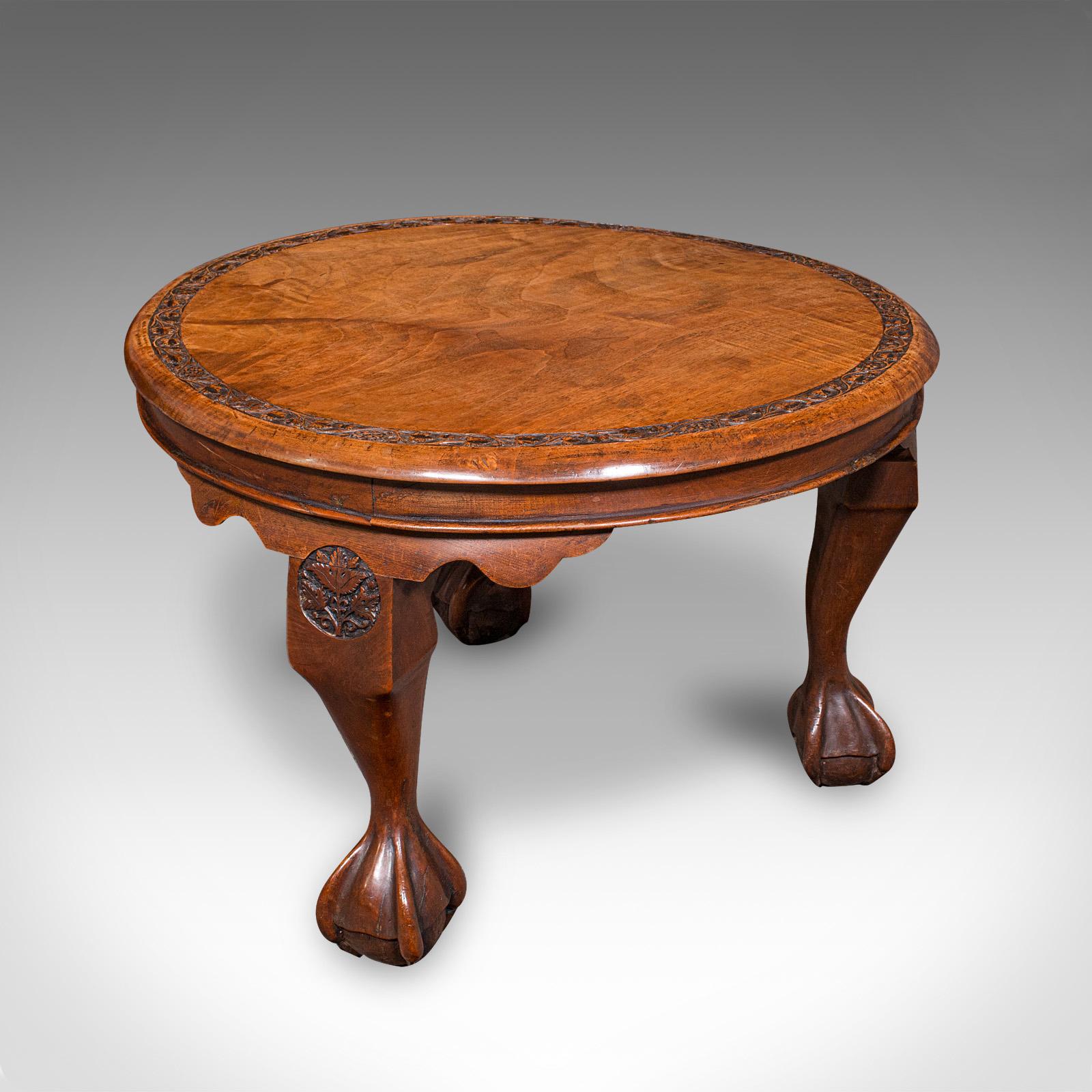 Low Antique Lamp Table, English, Afternoon Tea, Side, Wine - Victorian c.1890 (1 of 10)