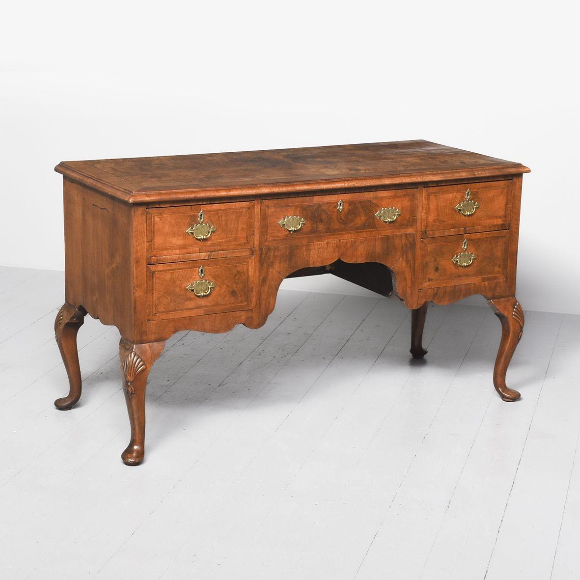 George II Style Walnut c.1900 (1 of 11)