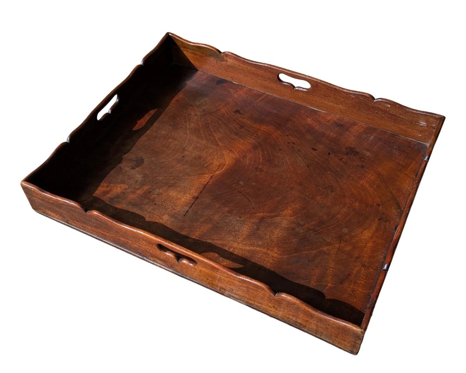 Good George III Mahogany Butlers Tray (1 of 5) Good George III Mahogany Butlers Tray (1 of 5)