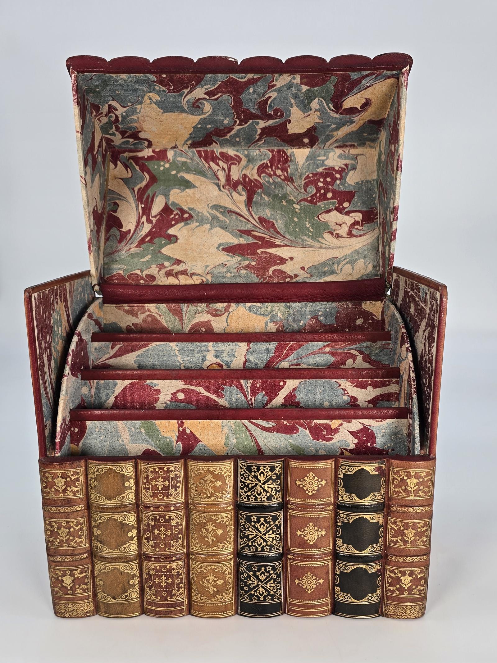 Fabulous Secret Desk Stationery Box c.1890 (1 of 26)