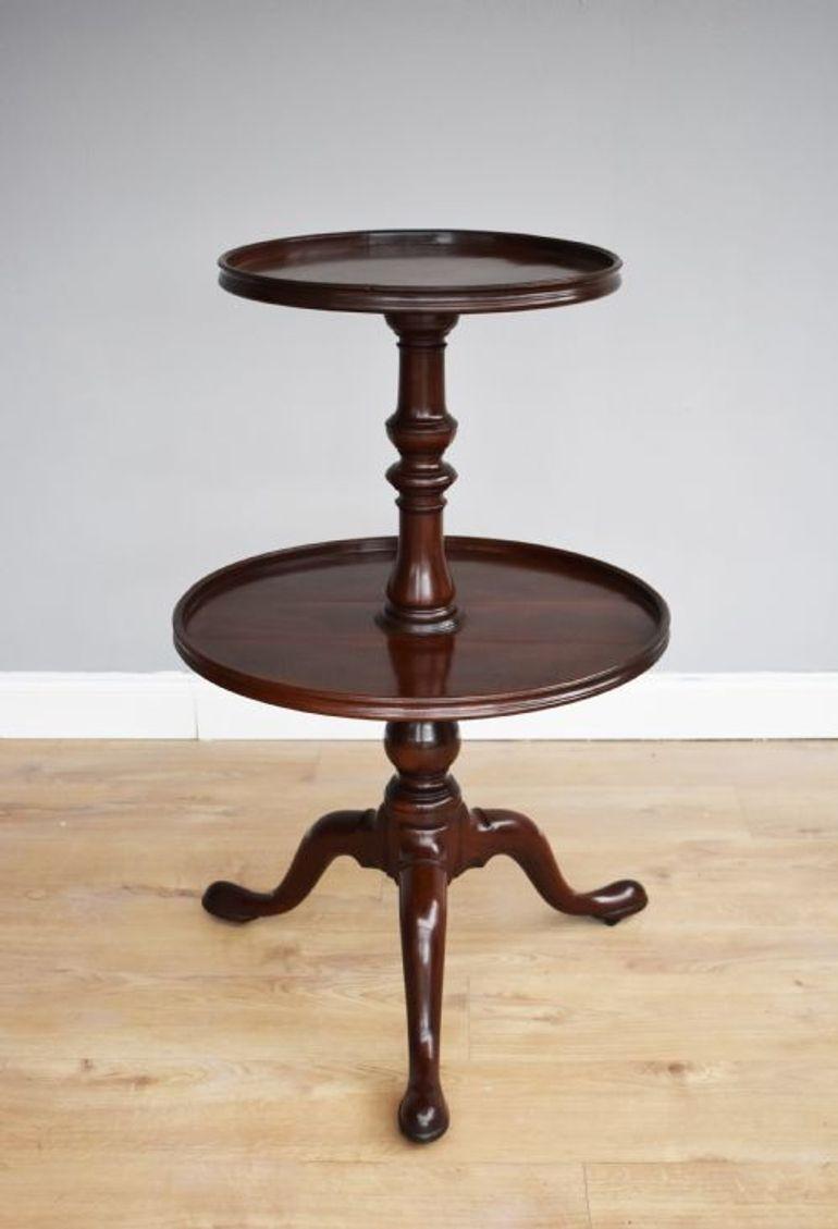 George III Mahogany Dumbwaiter (1 of 6)