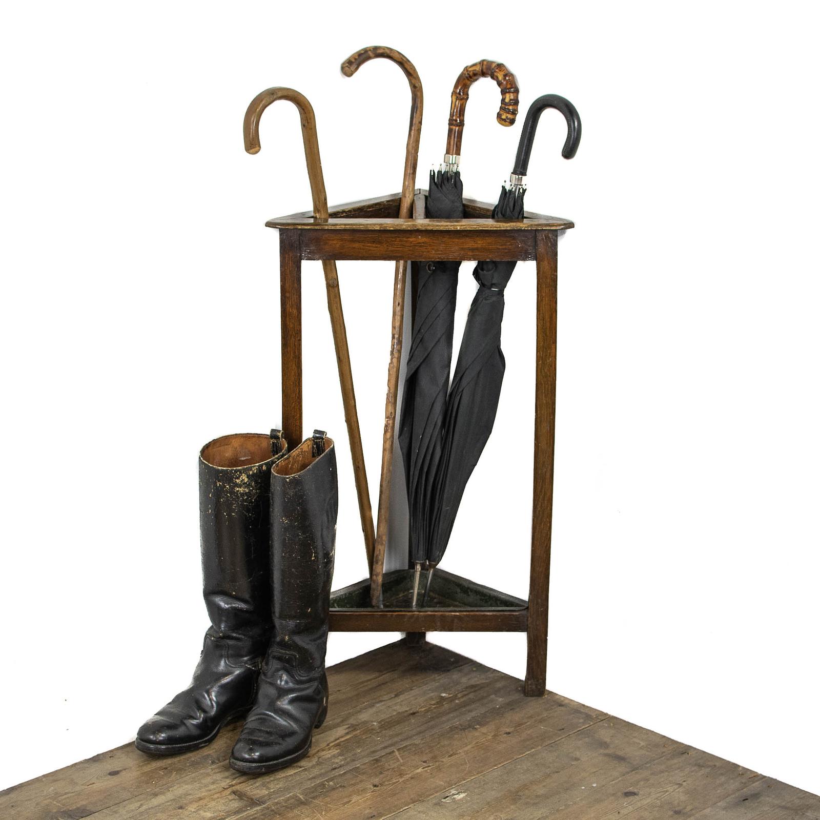 Small Antique Oak Stick and Umbrella Stand (1 of 9) Small Antique Oak Stick and Umbrella Stand (1 of 9)