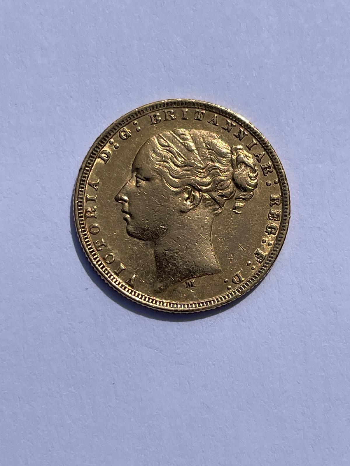 Sovereign Coin  Victorian Young Head (1 of 2)