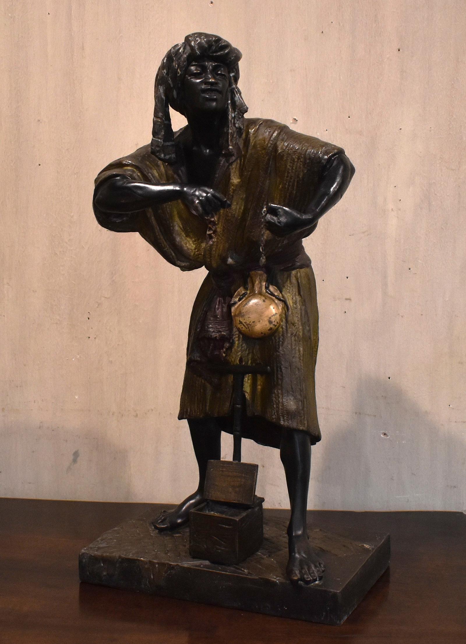 Bronze of an Arab Merchant by Arthur Waagen (1 of 7)