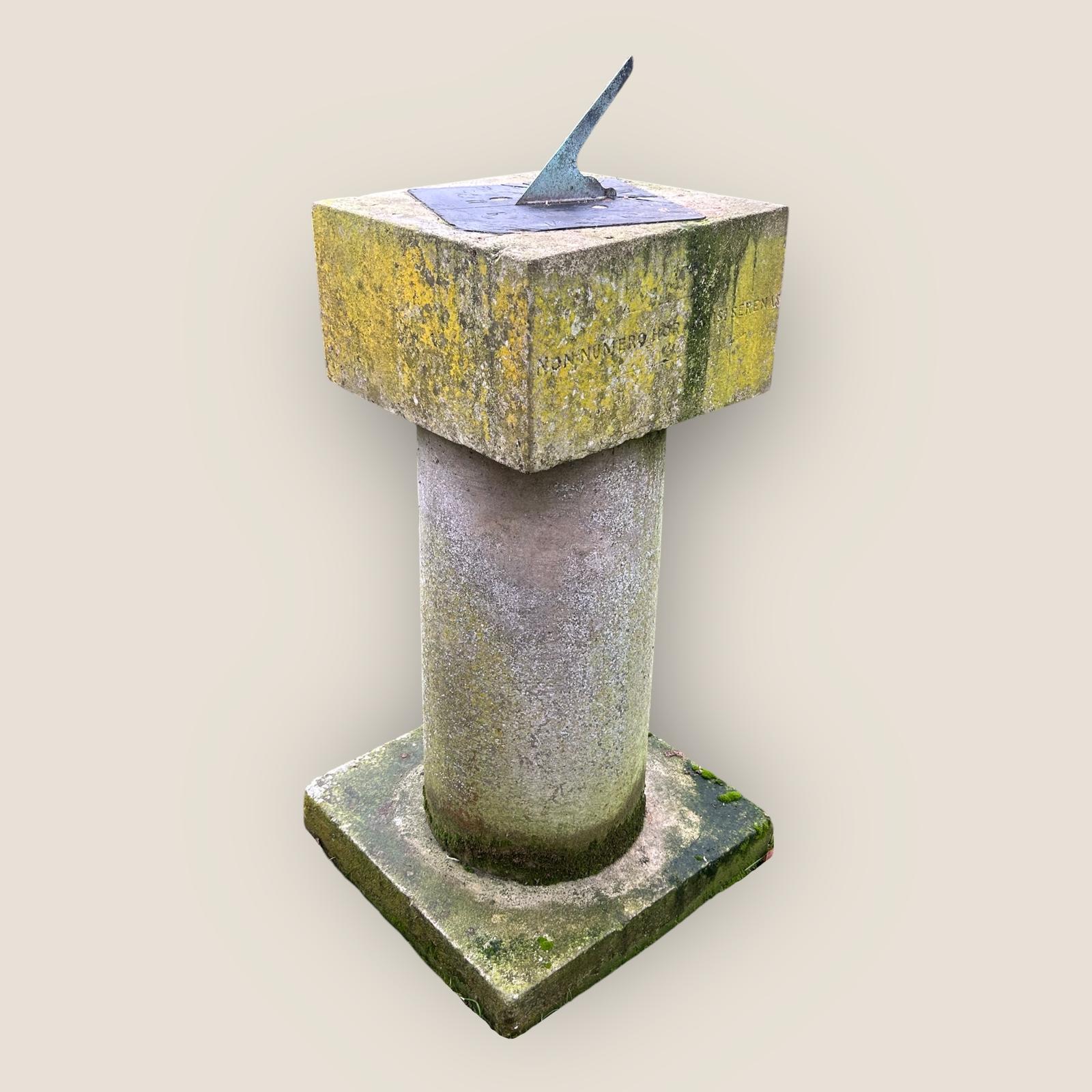 Historic Crimean War Sundial from Kinburn Fort - Stone Garden Sculpture (1 of 10)