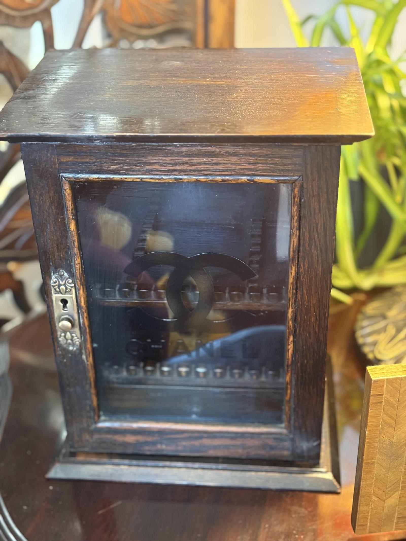 Oak Cabinet C1900 Refurbished Into Perfumery Cabinet (1 of 4) Oak Cabinet C1900 Refurbished Into Perfumery Cabinet (1 of 4)