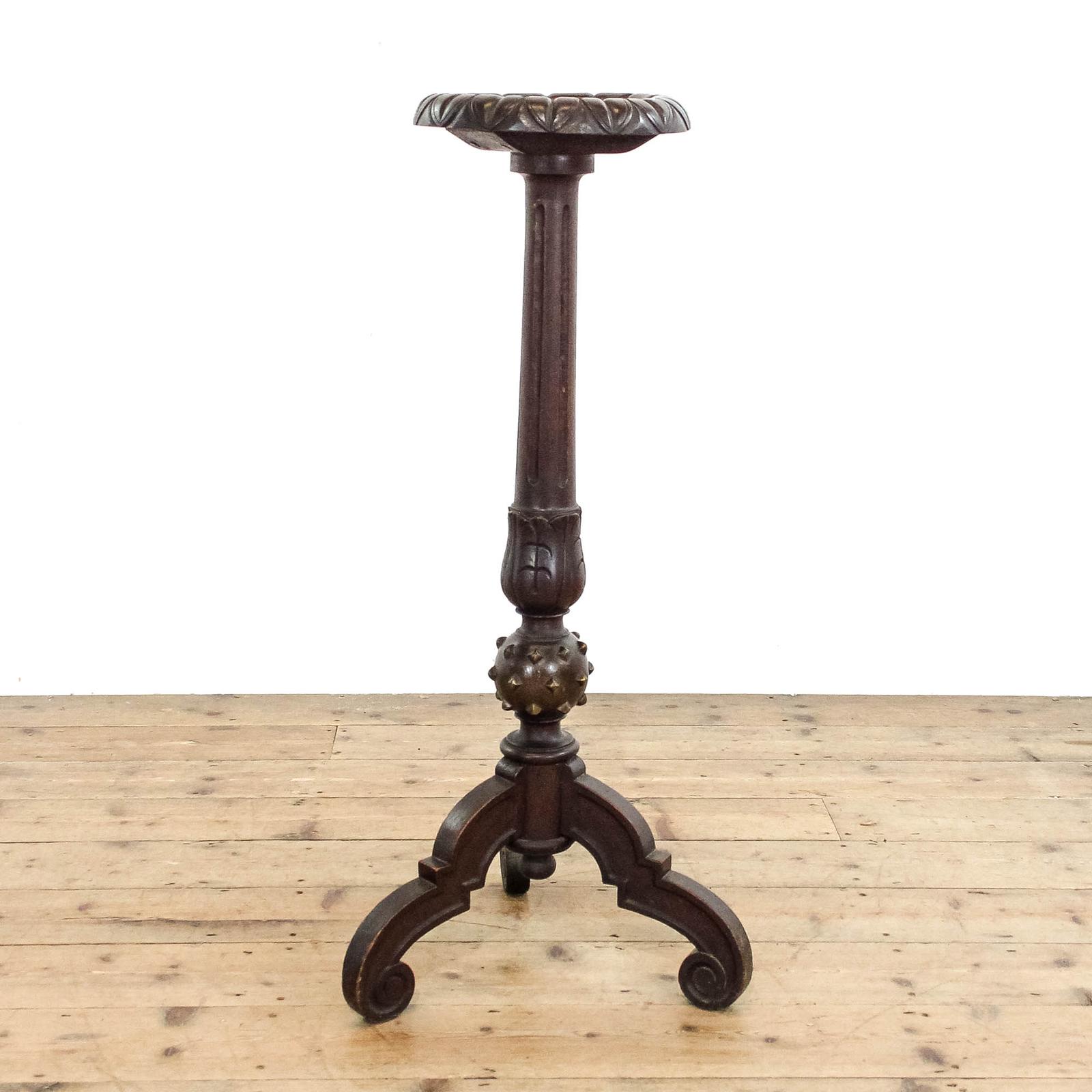 Early 20th Century Oak Jardinere Plant Stand (1 of 6)