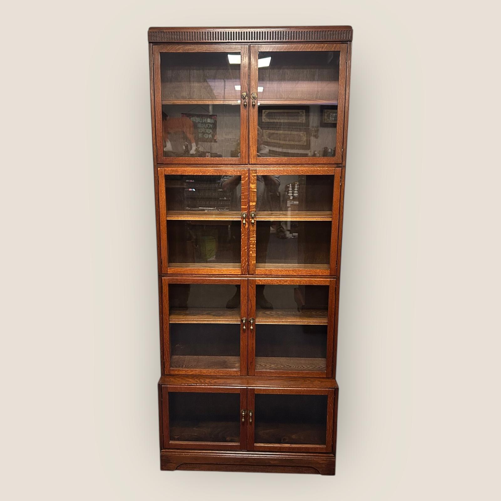 Vintage Globe Wernicke Style Oak Glazed Stacking Bookcase Display Cabinet (1 of 7) Vintage Globe Wernicke Style Oak Glazed Stacking Bookcase Display Cabinet (1 of 7)