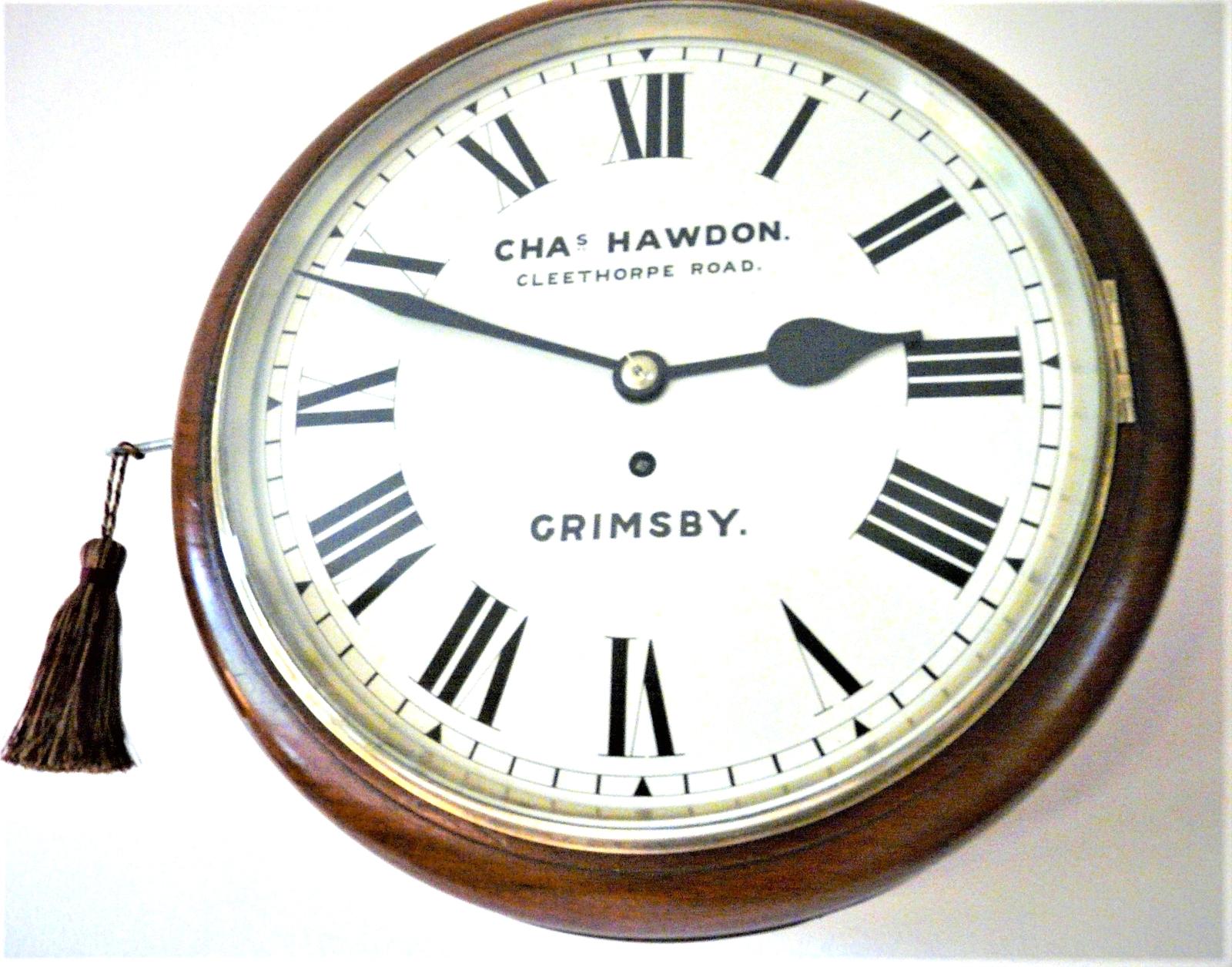Superb 12” English Fusee Dial Timepiece from 1882 by Charles Henry Hawdon (1 of 4) Superb 12” English Fusee Dial Timepiece from 1882 by Charles Henry Hawdon (1 of 4)