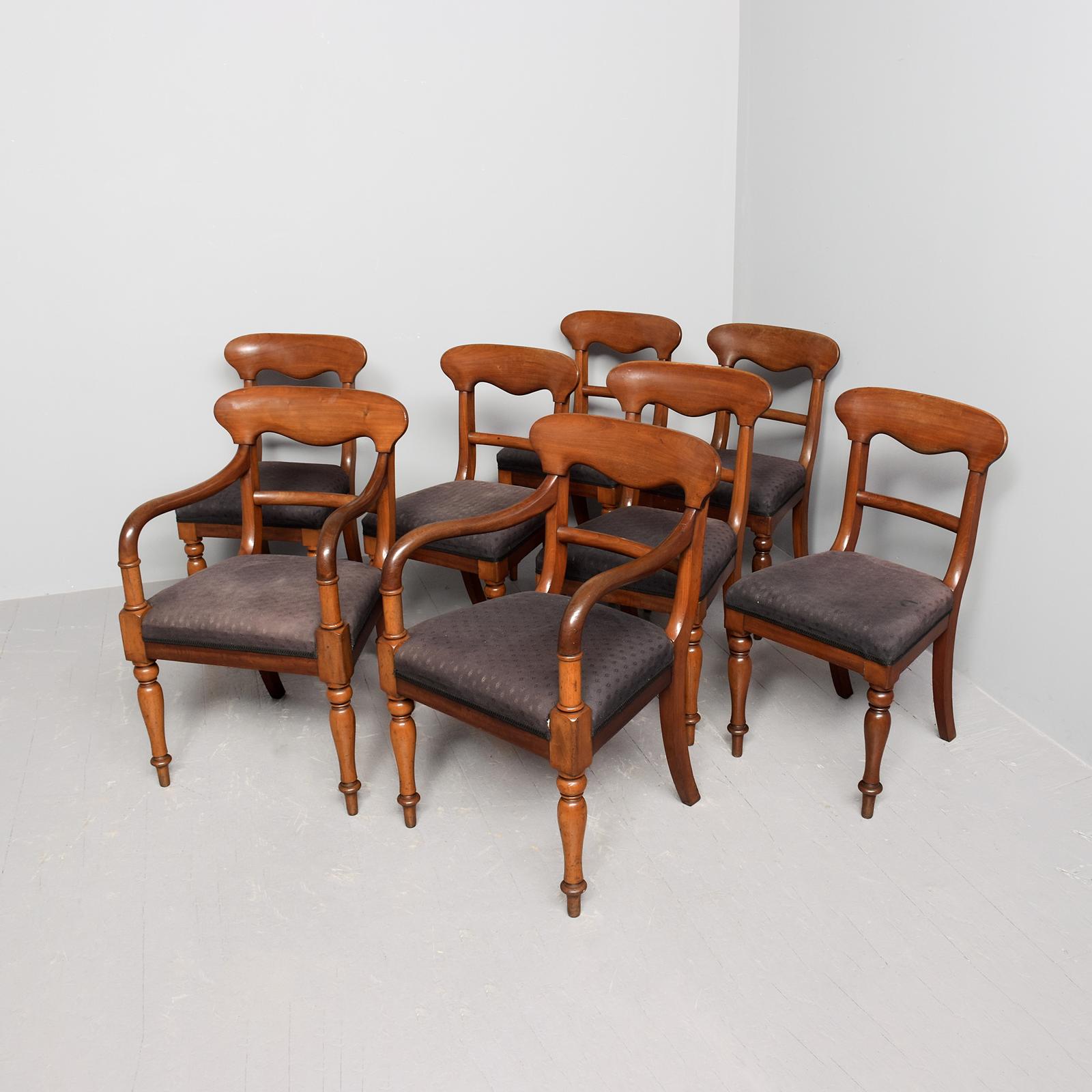 A Quality Set of 8 Victorian Mahogany Dining Chairs (1 of 12) A Quality Set of 8 Victorian Mahogany Dining Chairs (1 of 12)