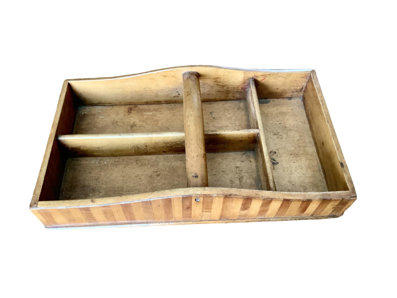 19th Century Scottish Treen Cutlery Tray (1 of 7) 19th Century Scottish Treen Cutlery Tray (1 of 7)