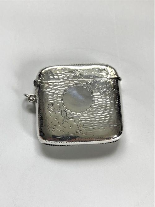 Unusual Edwardian Silver Vesta (1 of 5) Unusual Edwardian Silver Vesta (1 of 5)