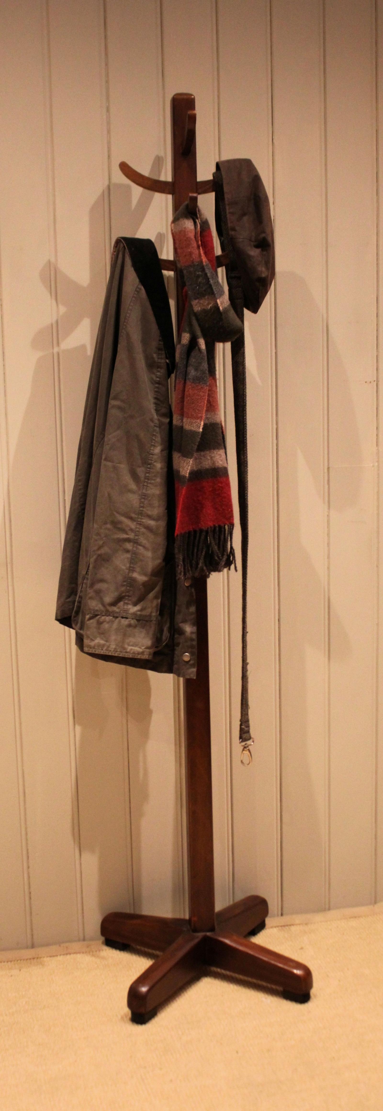 Beech & Oak Coat Stand (1 of 11)