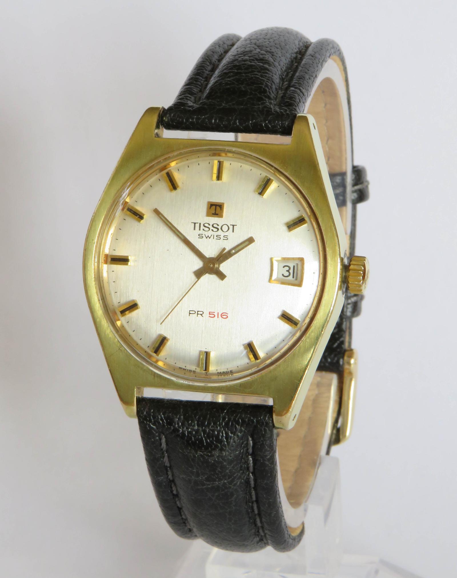 Watch : Gents Tissot PR516 Wrist Watch, 1971 (1 of 5)