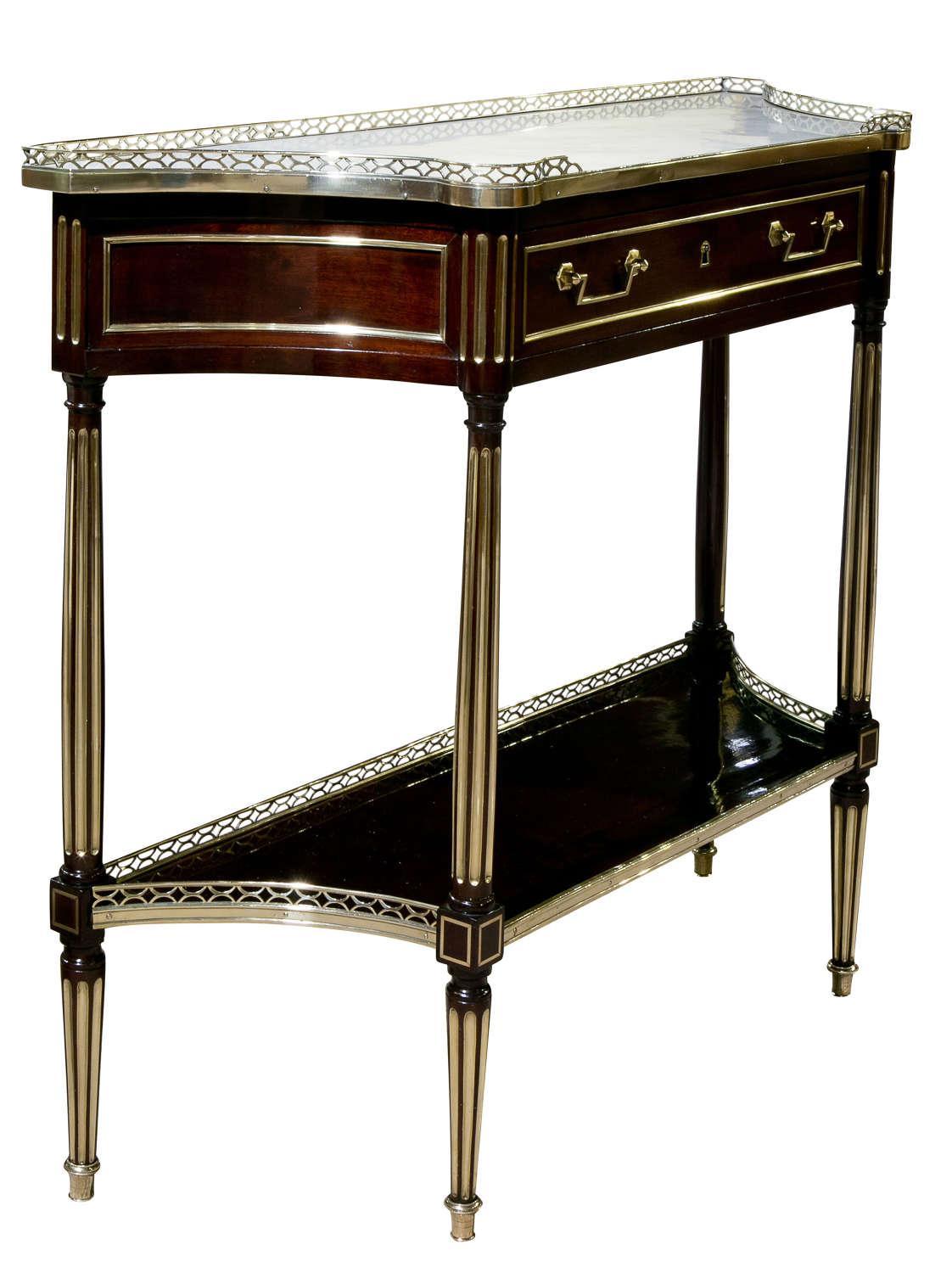 Fine Directoire Style Console Desserte c.1860 (1 of 8) Fine Directoire Style Console Desserte c.1860 (1 of 8)