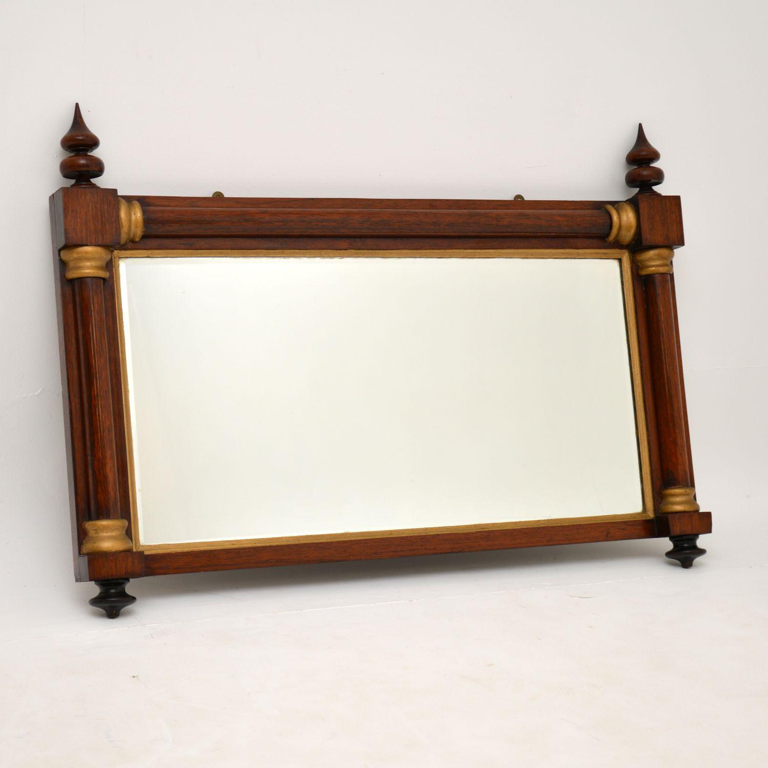 Antique William IV Rosewood & Gilt Mirror (1 of 9) Antique William IV Rosewood & Gilt Mirror (1 of 9)