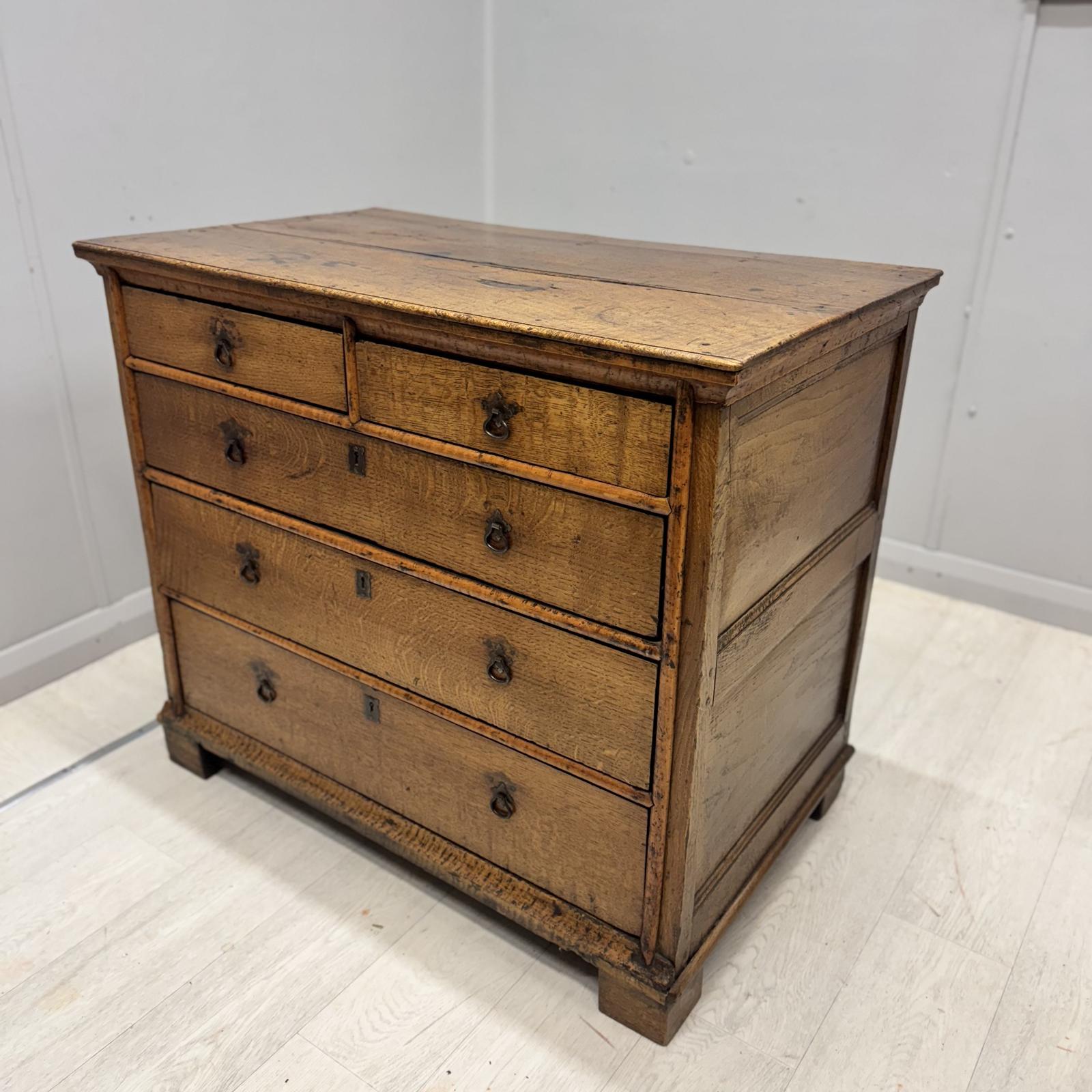 17th Century English Fruitwood Chest of Drawers (1 of 8) 17th Century English Fruitwood Chest of Drawers (1 of 8)