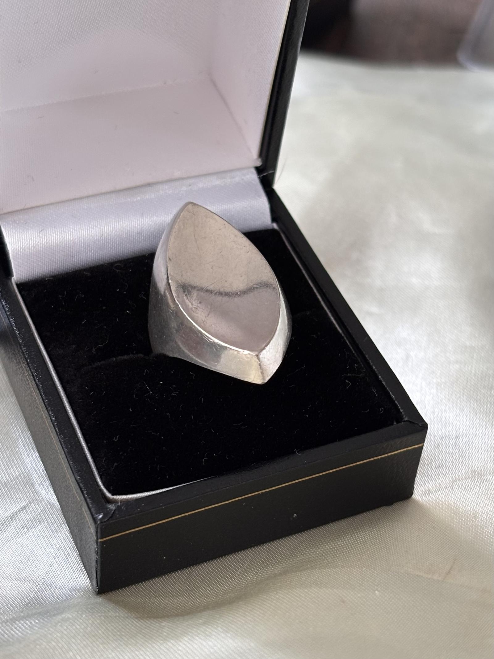 Modernist Silver Ring by Just Andersen (1 of 12) Modernist Silver Ring by Just Andersen (1 of 12)