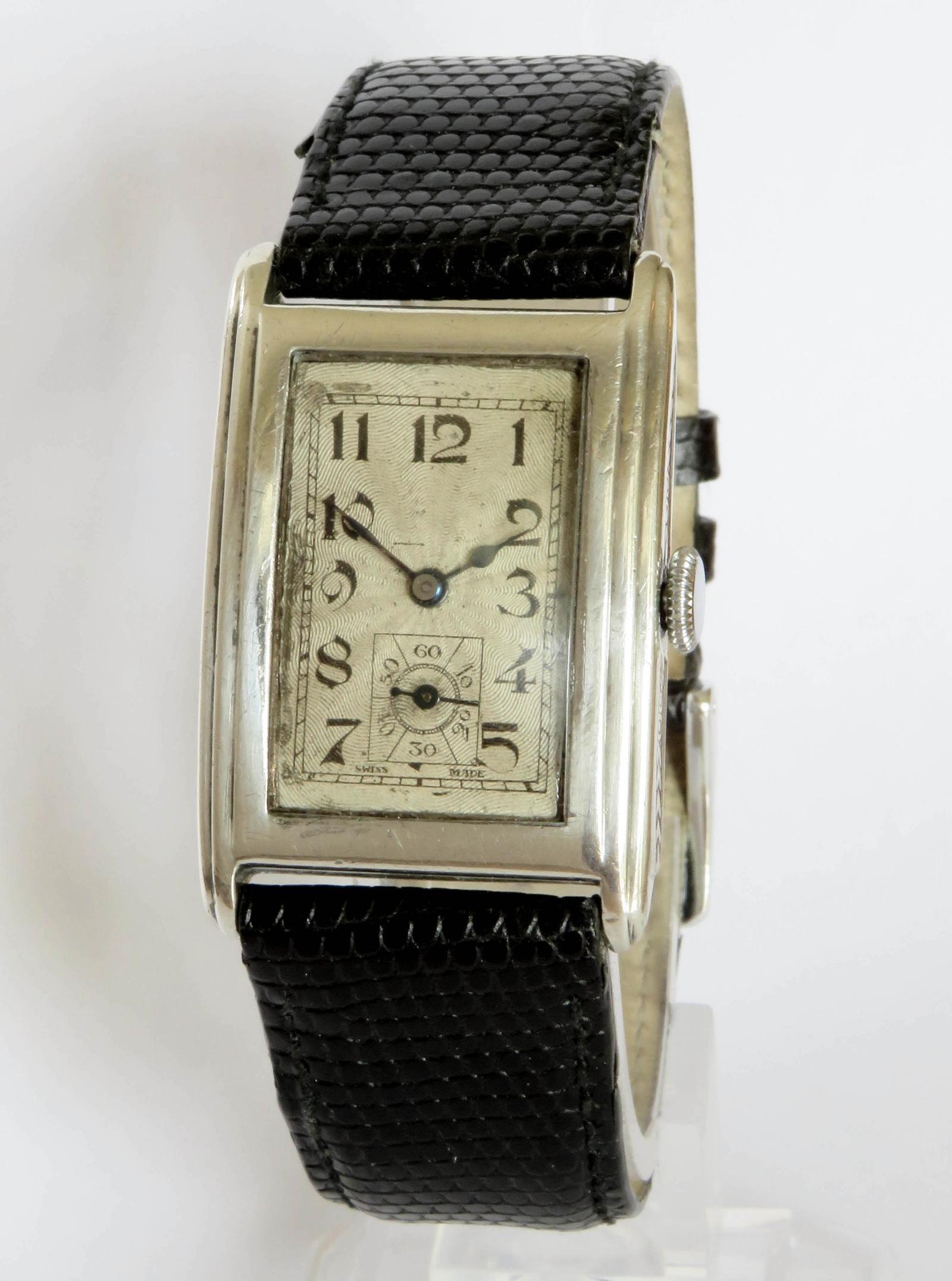 Watch: Gents Silver Wrist Watch 1930 (1 of 5)