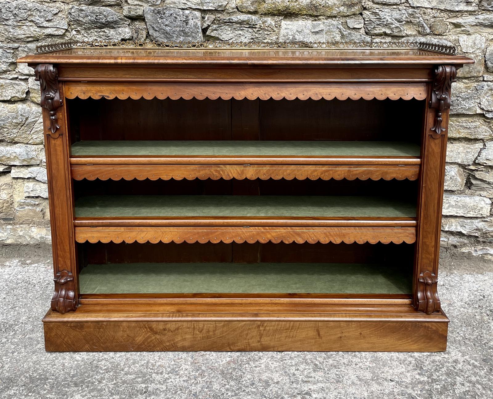 Victorian Walnut Open Bookcase (1 of 32) Victorian Walnut Open Bookcase (1 of 32)