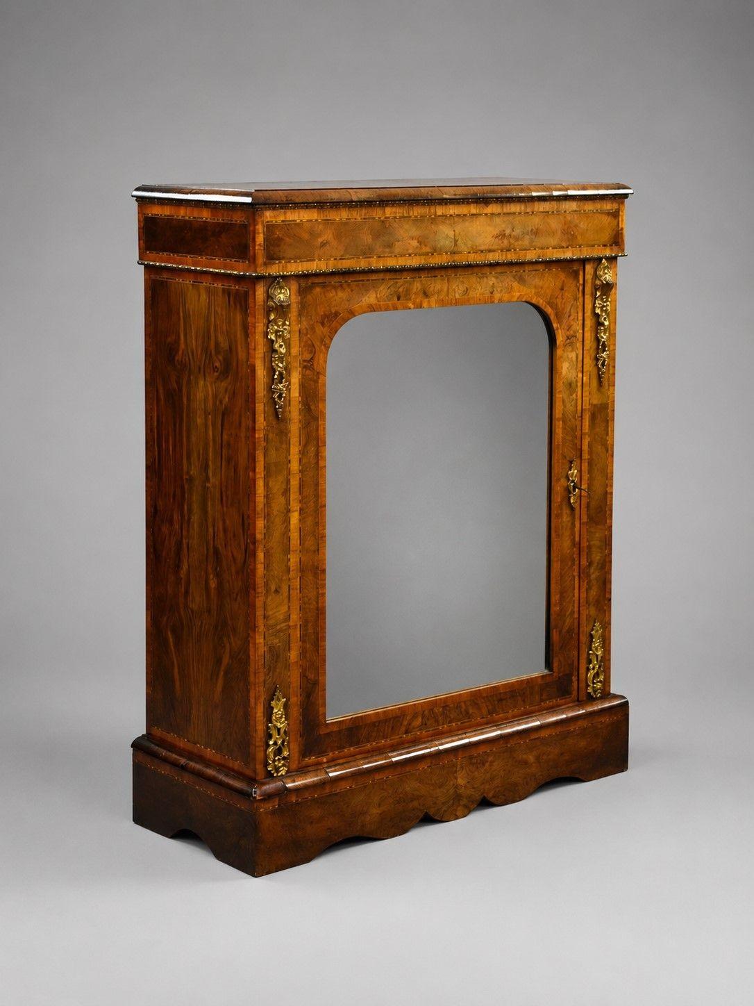 Victorian Burr Walnut Pier Cabinet (1 of 9) Victorian Burr Walnut Pier Cabinet (1 of 9)