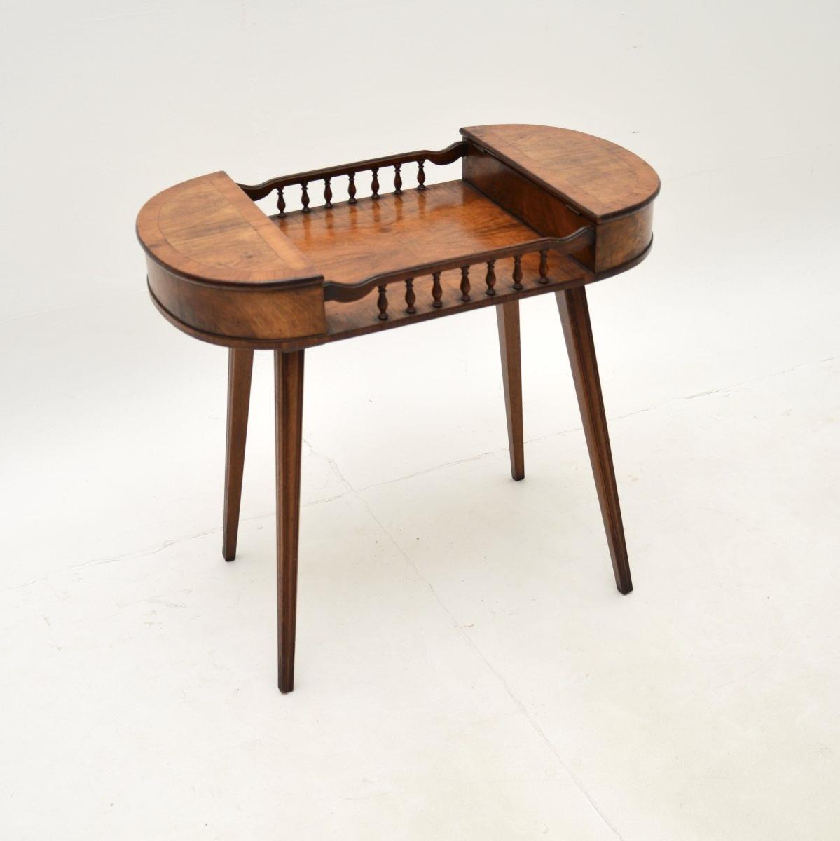 Antique Walnut Side / Drinks Table (1 of 8)