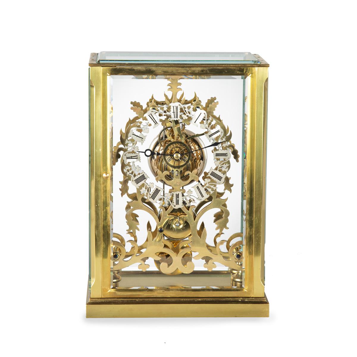 Very Fine Mid Victorian Skeleton Clock by Johnston of London (1 of 10)