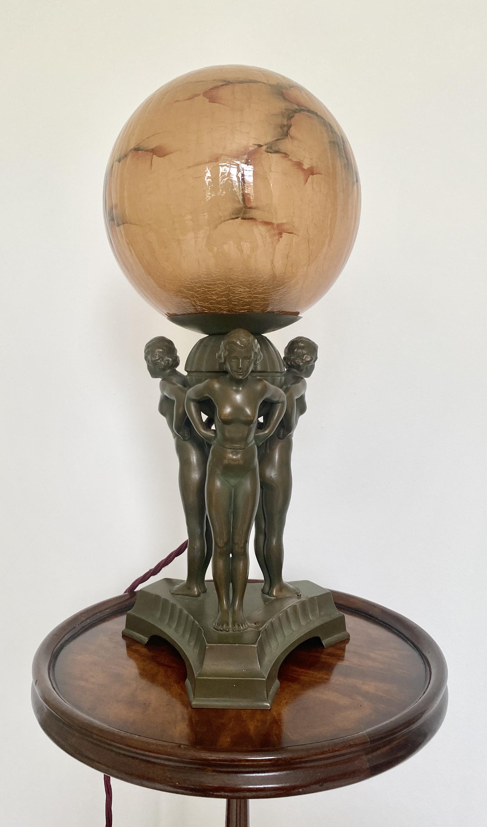 Rare Art Deco Table Lamp 1949 (1 of 14)