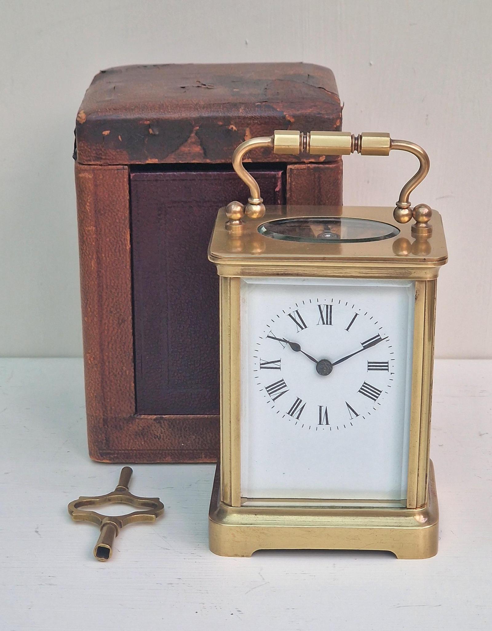 French Carriage Clock & Box (1 of 7) French Carriage Clock & Box (1 of 7)